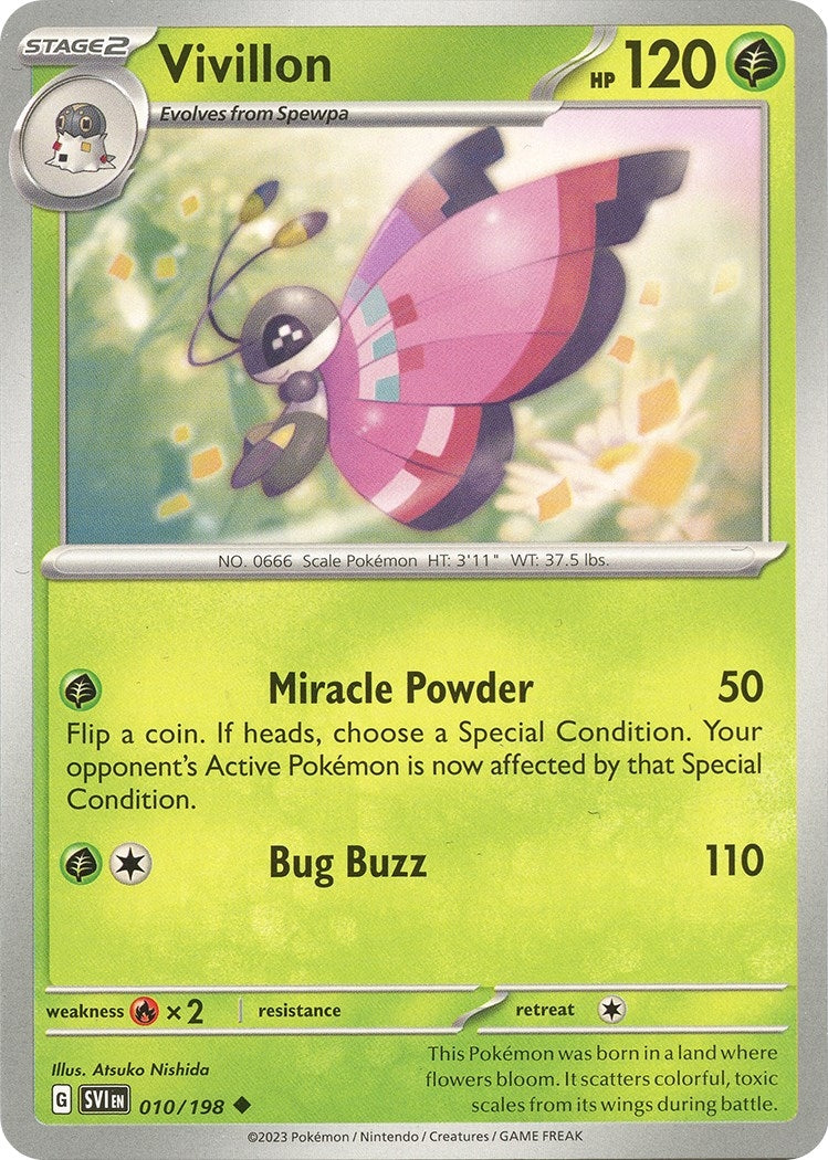 Image for Vivillon (010/198) (SVI) - Pokemon