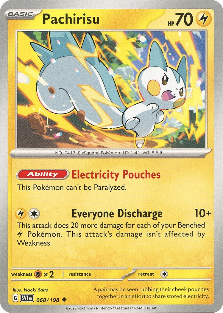 Image for Pachirisu (068/198) (SVI) - Pokemon