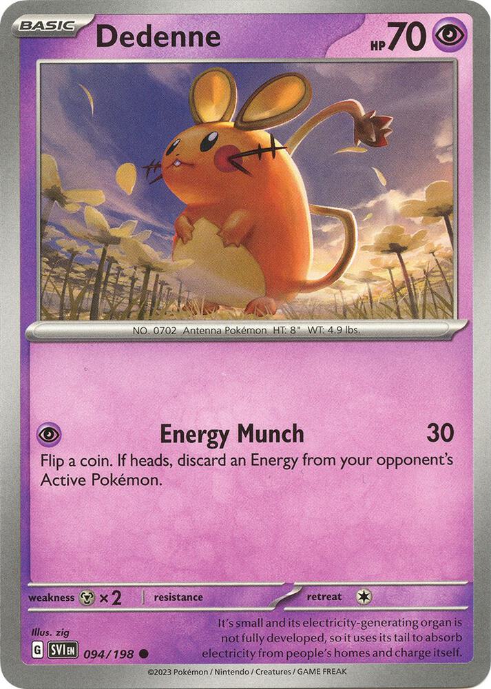 Image for Dedenne (094/198) (SVI) - Pokemon