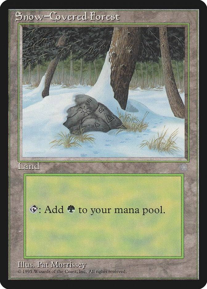 Image for Snow-Covered Forest (347) - Magic: The Gathering