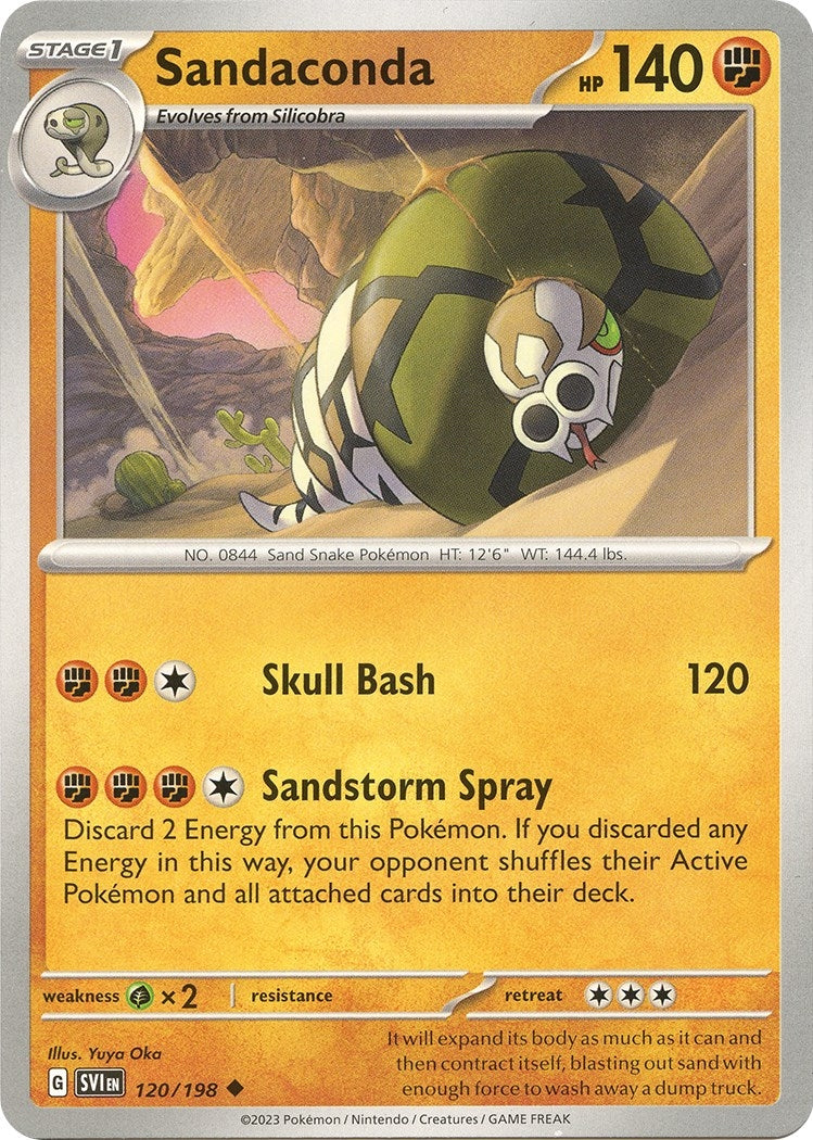 Image for Sandaconda (120/198) (SVI) - Pokemon