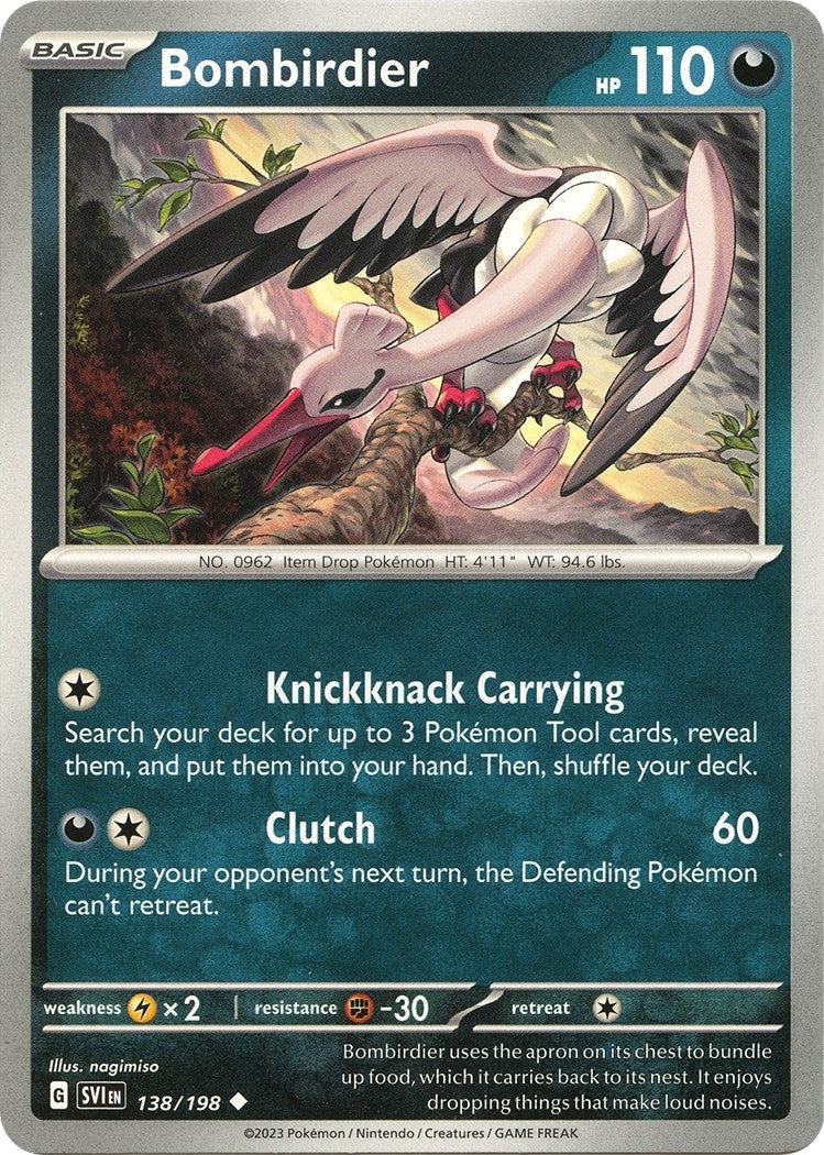 Image for Bombirdier (138/198) (SVI) - Pokemon