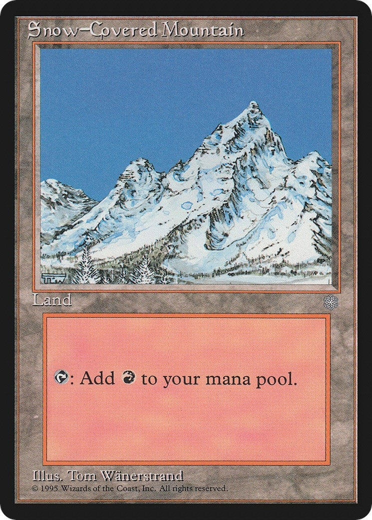 Image for Snow-Covered Mountain (349) - Magic: The Gathering