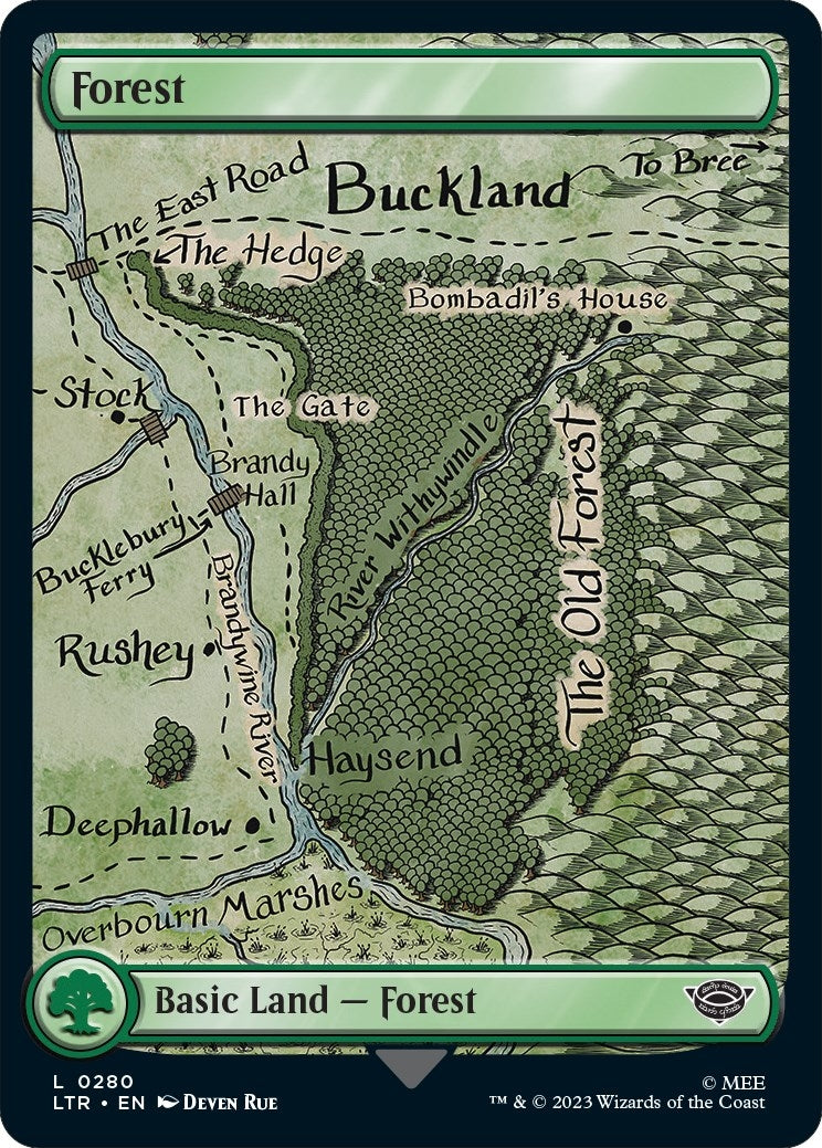 Image for Forest (0280) (280) - Magic: The Gathering