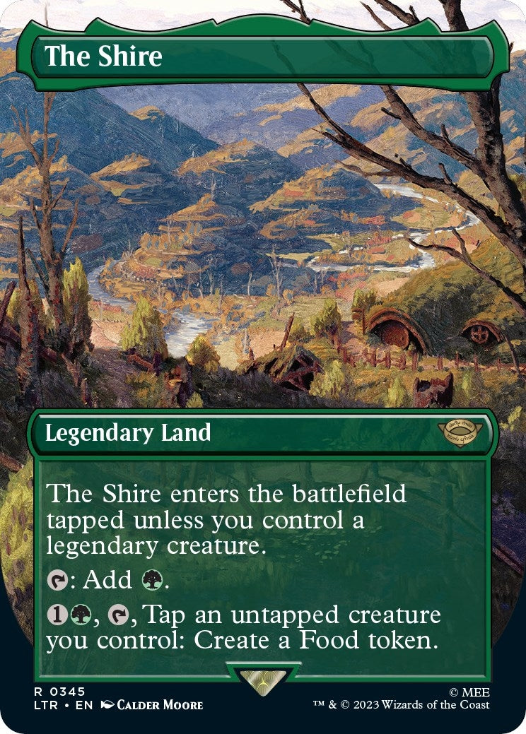 Image for The Shire (Borderless) (345) (LTR) - Magic: The Gathering