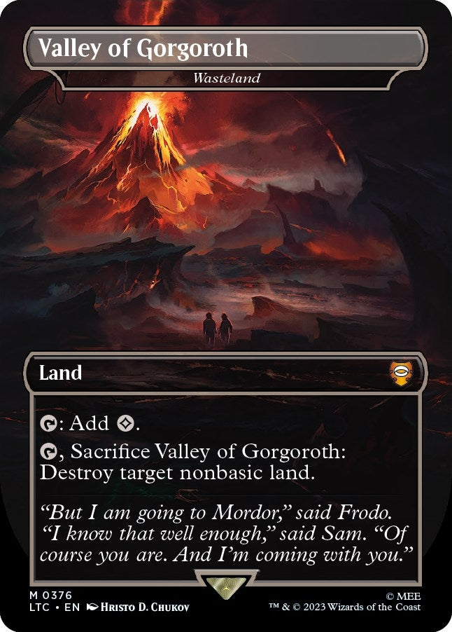 Image for Valley of Gorgoroth - Wasteland (376) - Magic: The Gathering