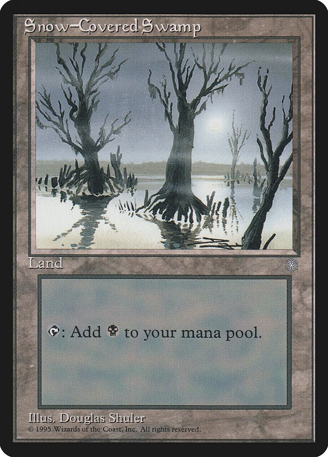 Image for Snow-Covered Swamp (351) - Magic: The Gathering