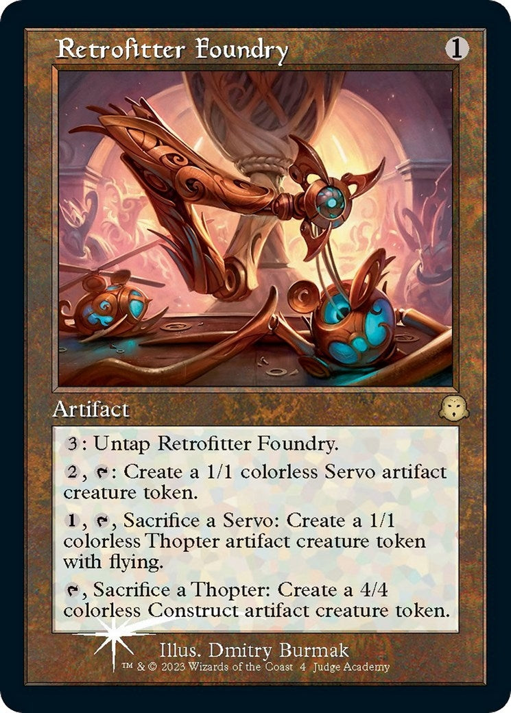 Image for Retrofitter Foundry (4) - Magic: The Gathering