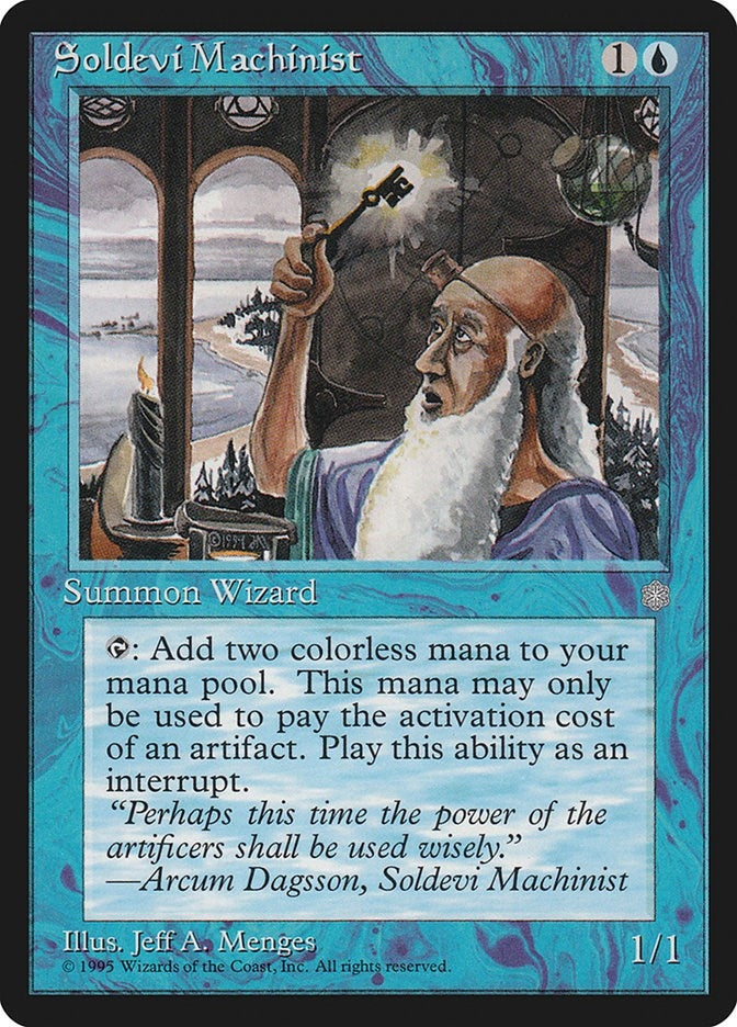 Image for Soldevi Machinist - Magic: The Gathering