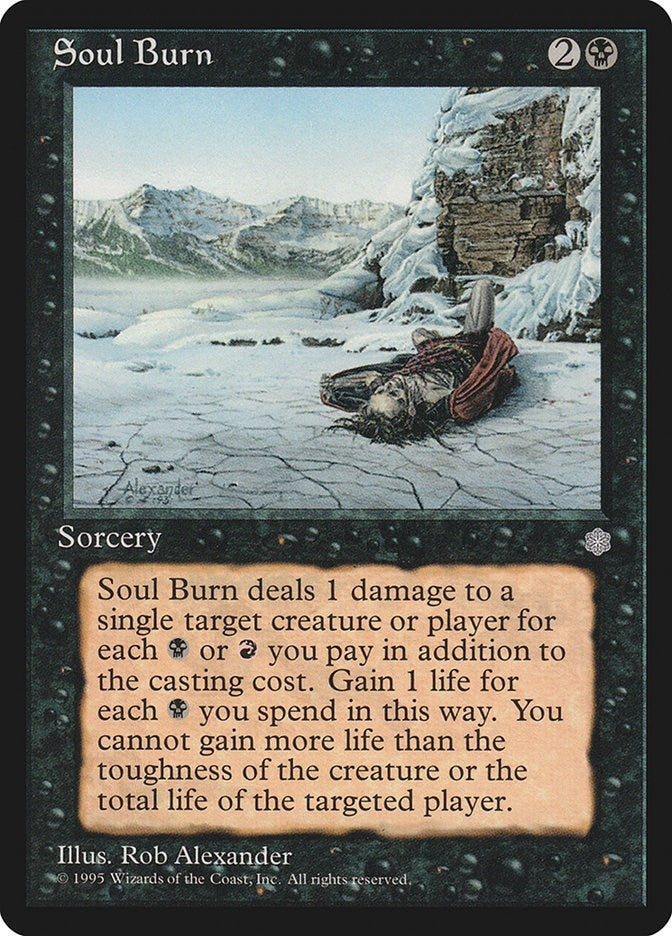 Image for Soul Burn - Magic: The Gathering