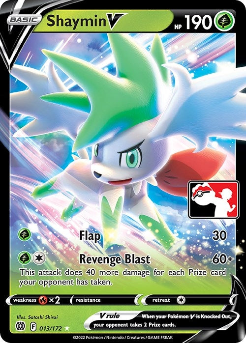 Image for Shaymin V (013/172) - Pokemon