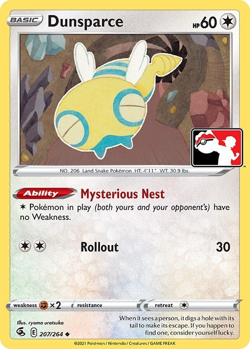 Image for Dunsparce (207/264) - Pokemon