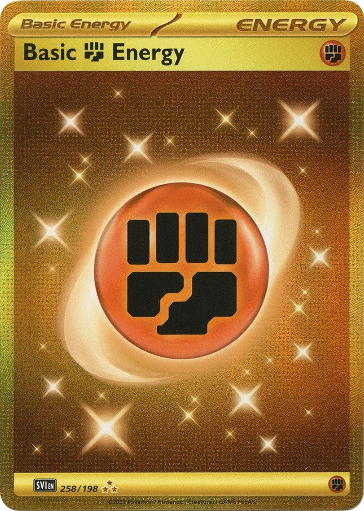 Image for Basic Fighting Energy (258/198) (SVI) - Pokemon