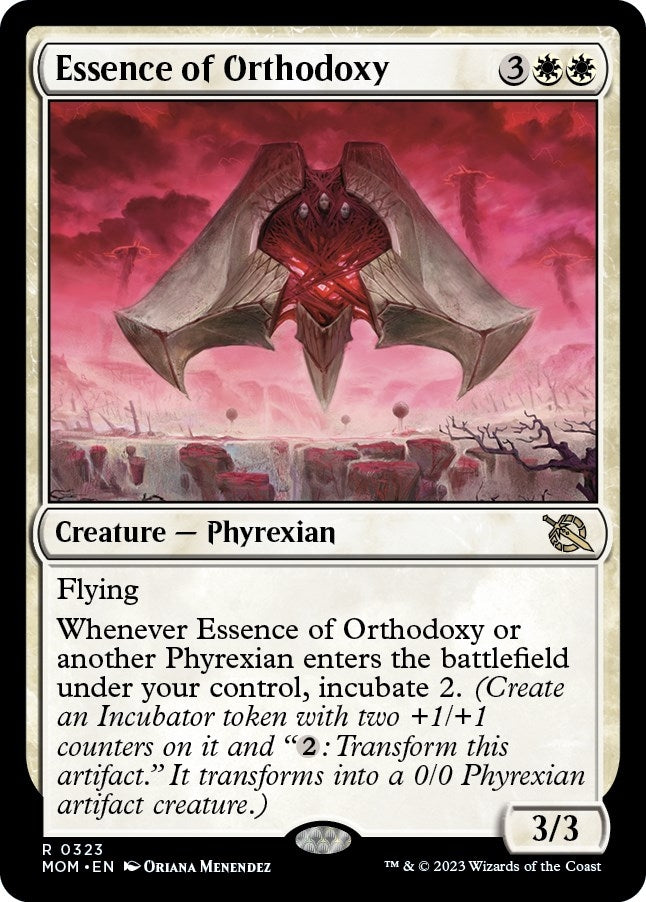 Image for Essence of Orthodoxy (323) - Magic: The Gathering