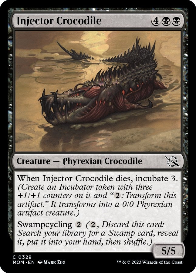 Image for Injector Crocodile (329) - Magic: The Gathering