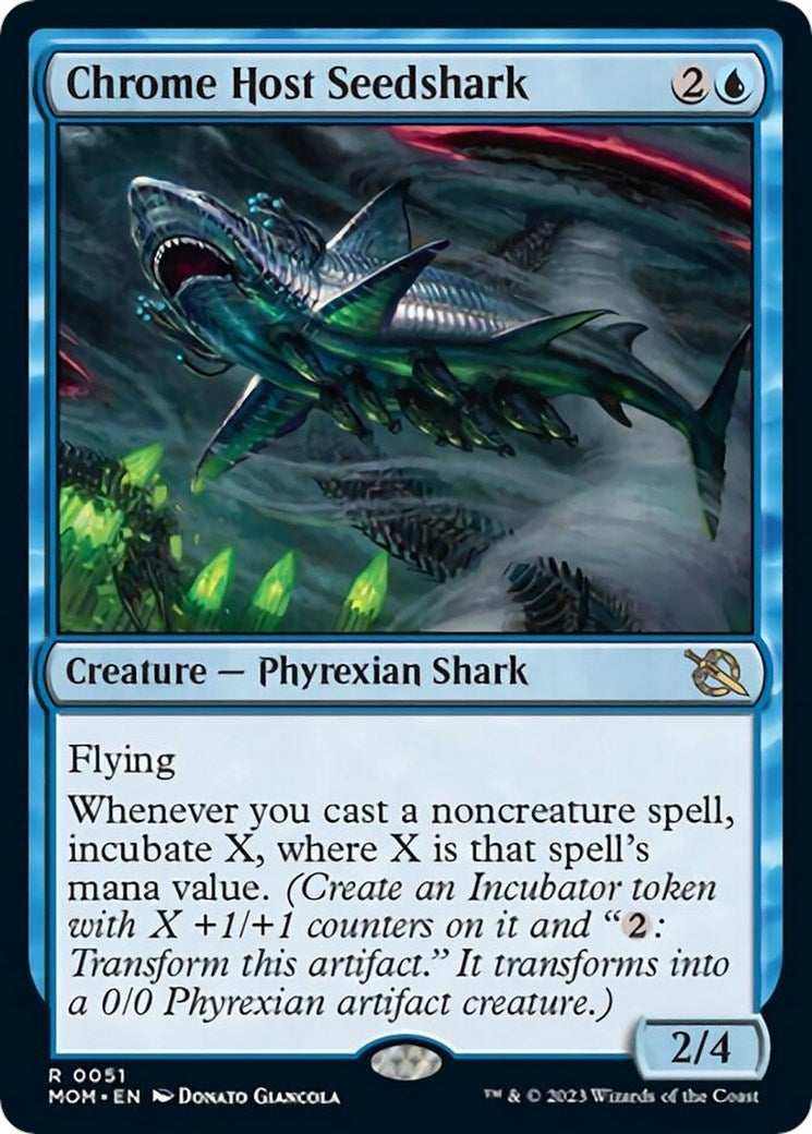 Image for Chrome Host Seedshark (51) - Magic: The Gathering