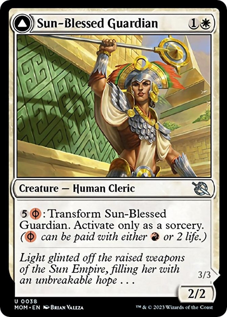 Image for Sun-Blessed Guardian (38) - Magic: The Gathering