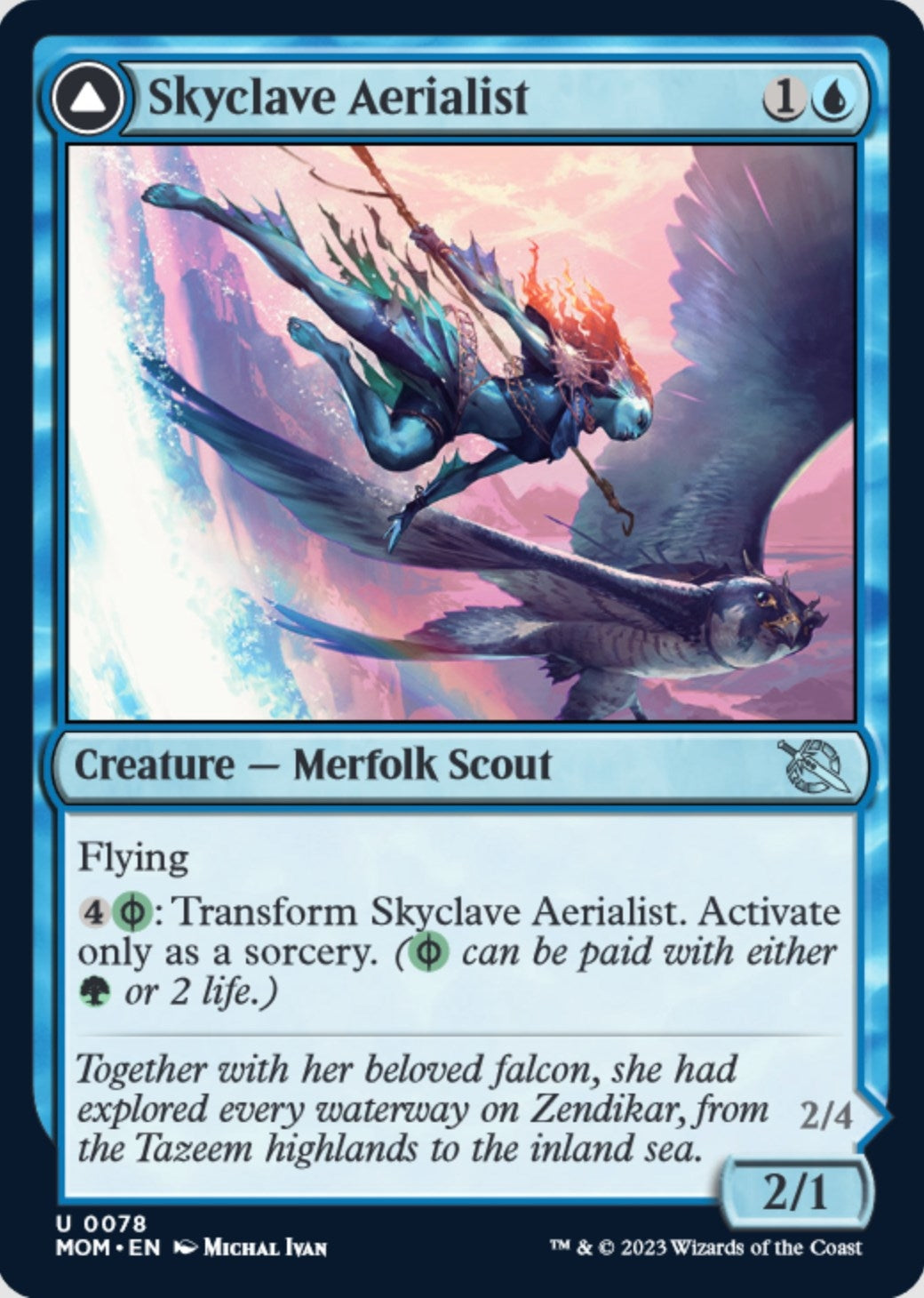 Image for Skyclave Aerialist (78) - Magic: The Gathering