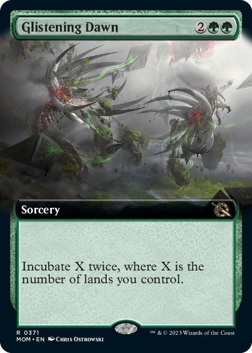 Image for Glistening Dawn (Extended Art) (371) - Magic: The Gathering