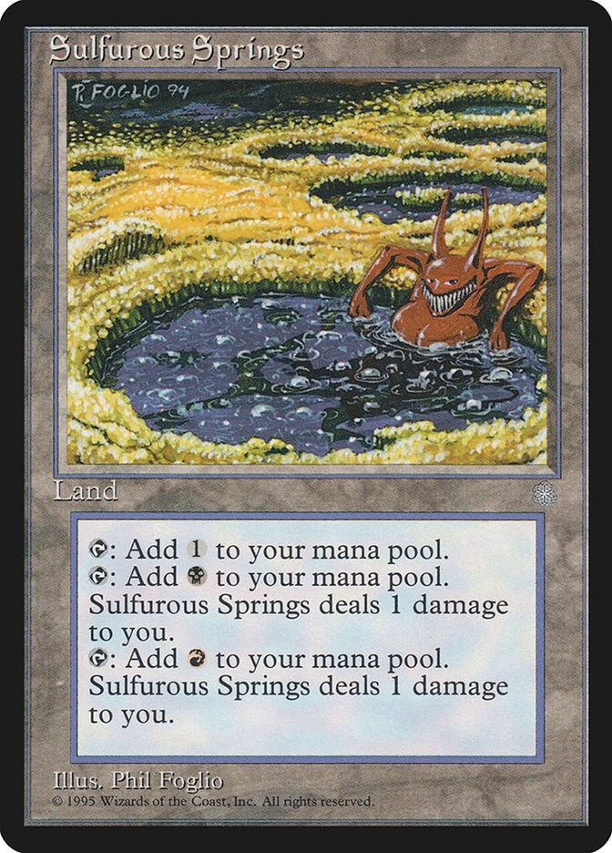 Image for Sulfurous Springs (352) - Magic: The Gathering