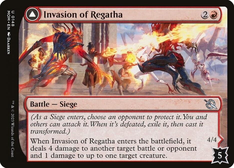 Image for Invasion of Regatha (148) - Magic: The Gathering