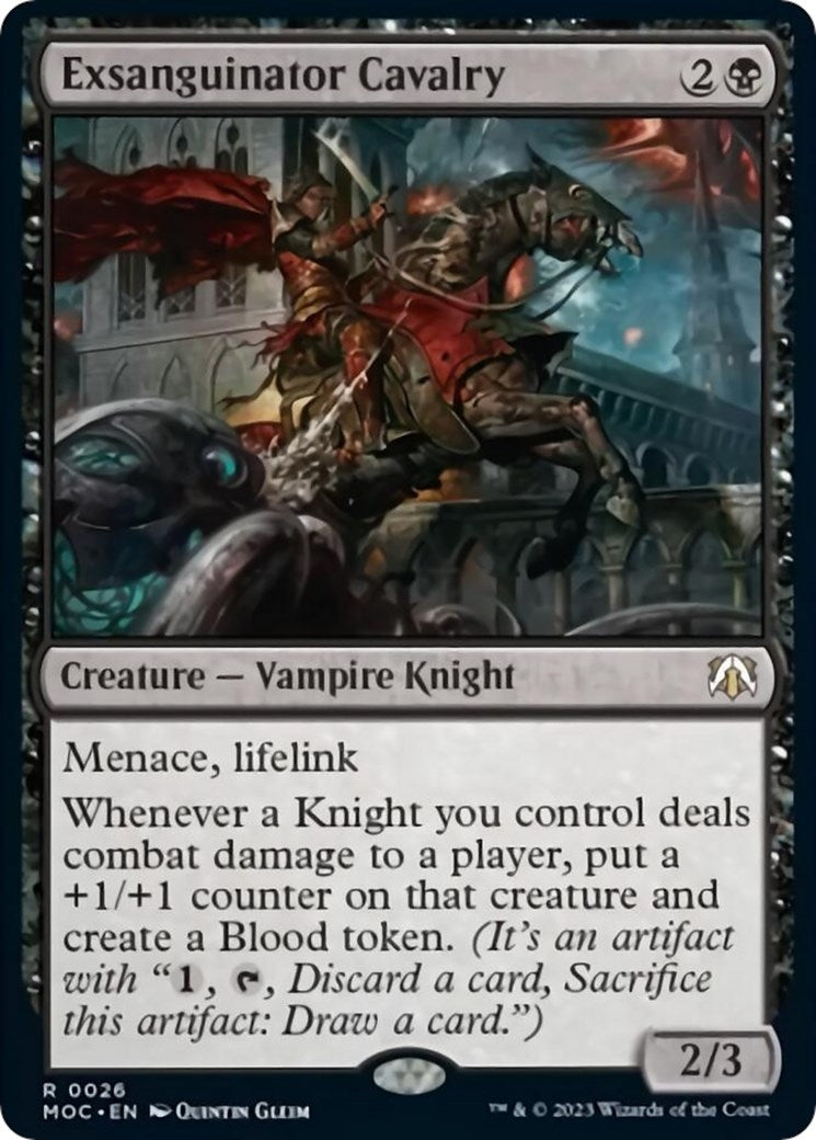 Image for Exsanguinator Cavalry (26) - Magic: The Gathering