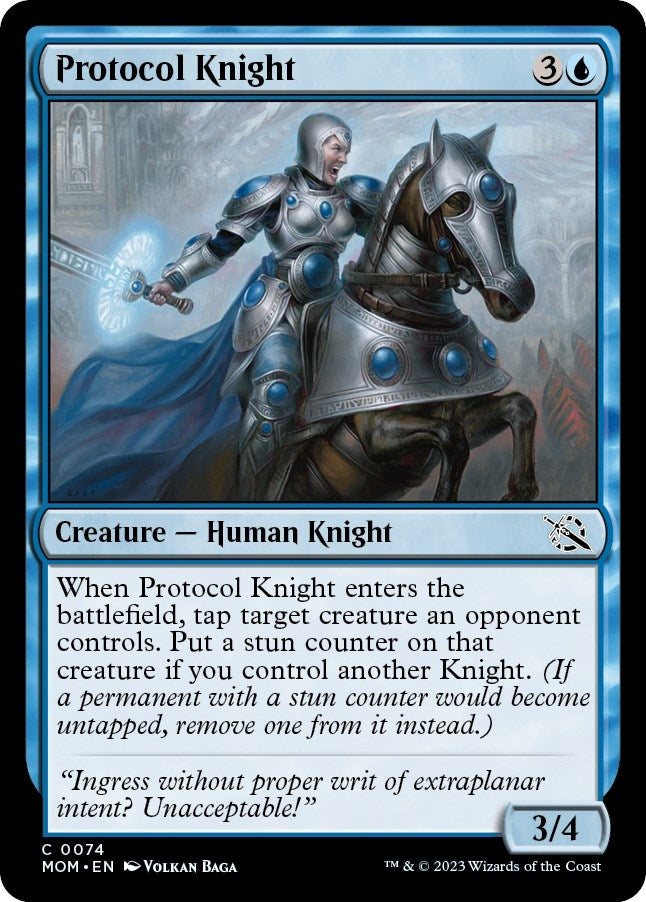 Image for Protocol Knight (74) - Magic: The Gathering