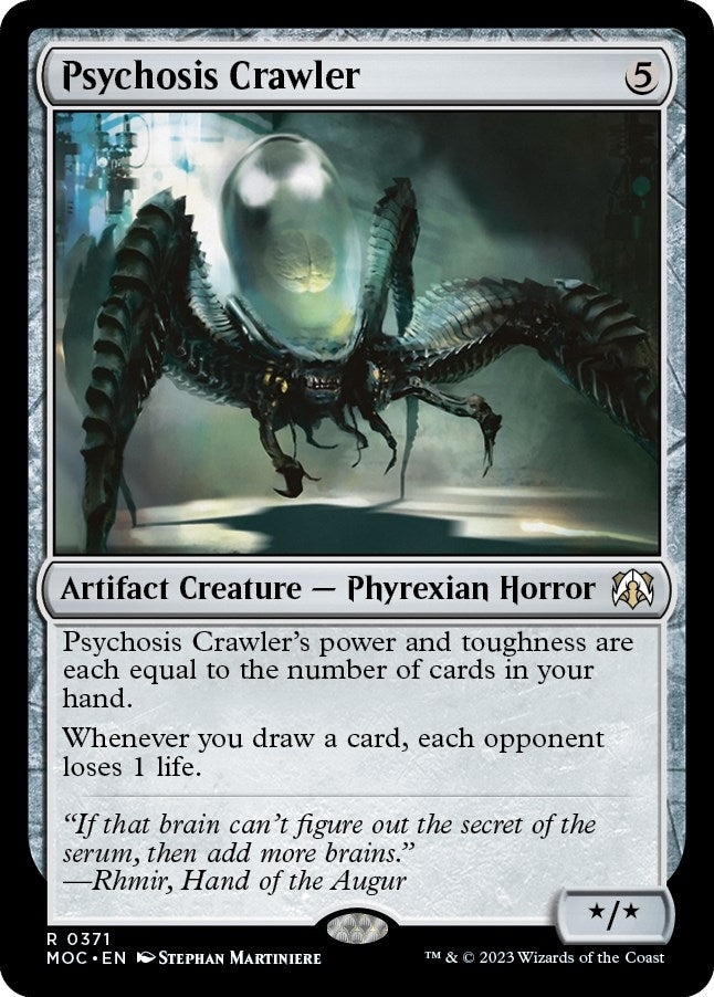 Image for Psychosis Crawler (371) (MOC) - Magic: The Gathering