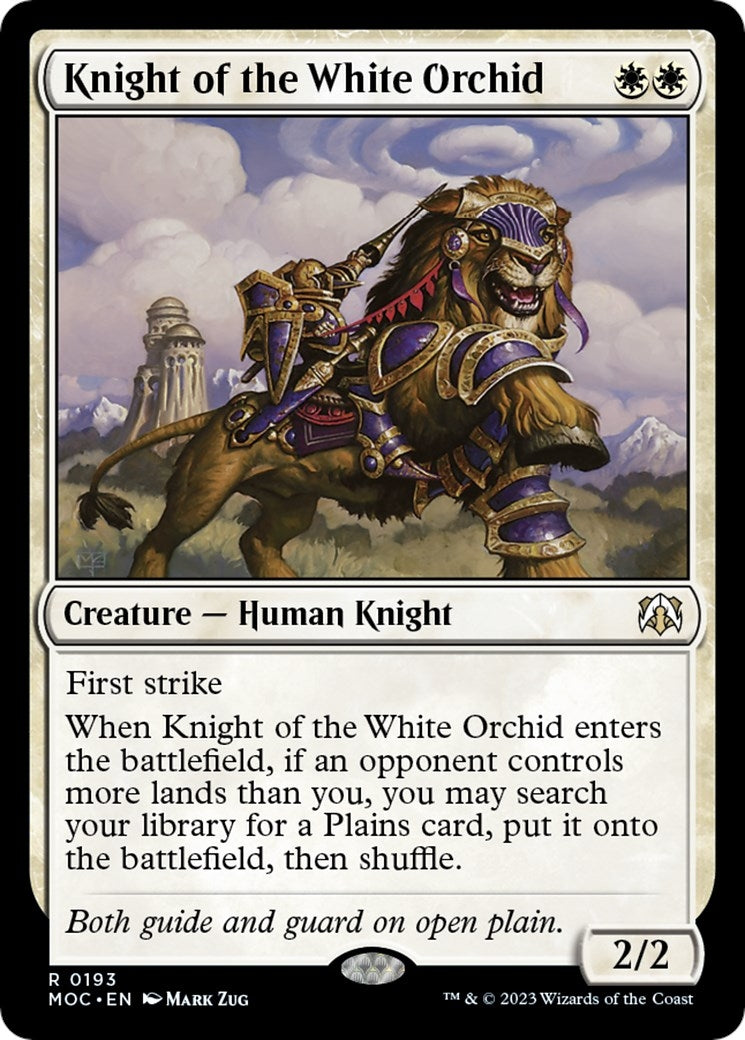 Image for Knight of the White Orchid (193) - Magic: The Gathering
