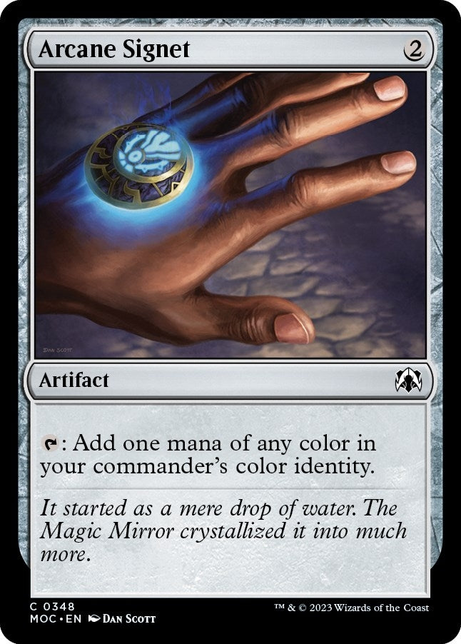 Image for Arcane Signet (348) (MOC) - Magic: The Gathering