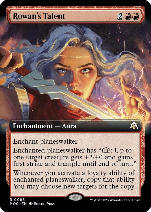 Image for Rowan's Talent (Extended Art) (85) - Magic: The Gathering