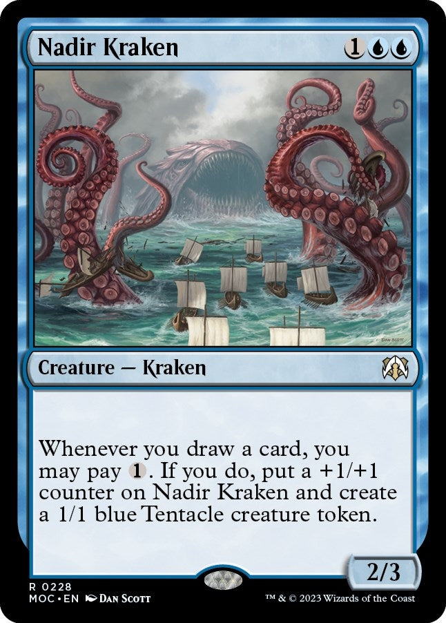Image for Nadir Kraken (228) - Magic: The Gathering