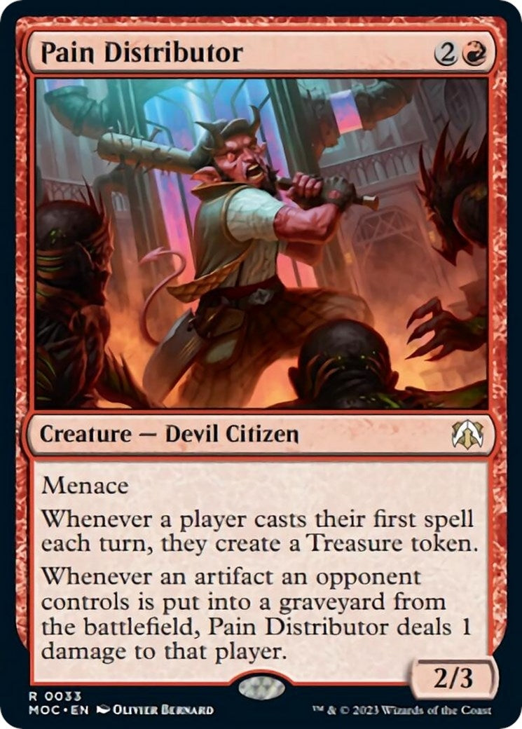 Image for Pain Distributor (33) - Magic: The Gathering
