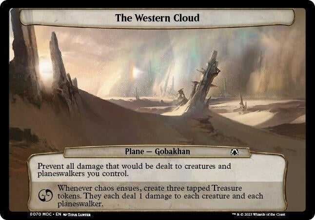 Image for The Western Cloud (70) - Magic: The Gathering