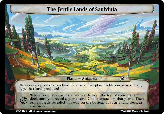 Image for The Fertile Lands of Saulvinia (50) - Magic: The Gathering