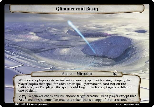 Image for Glimmervoid Basin (143) - Magic: The Gathering