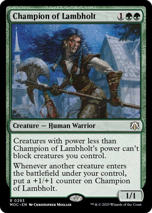 Image for Champion of Lambholt (293) - Magic: The Gathering