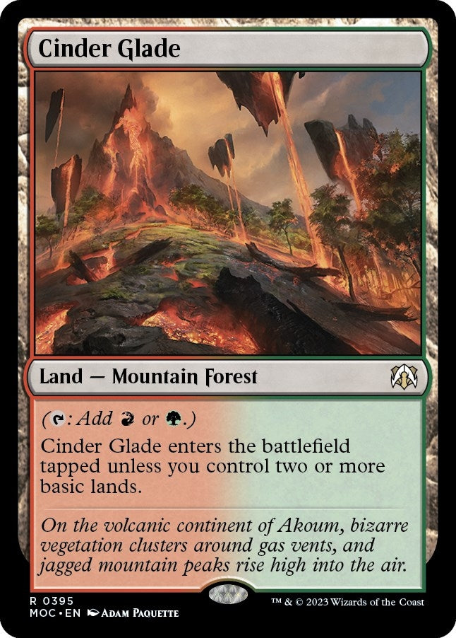 Image for Cinder Glade (395) - Magic: The Gathering
