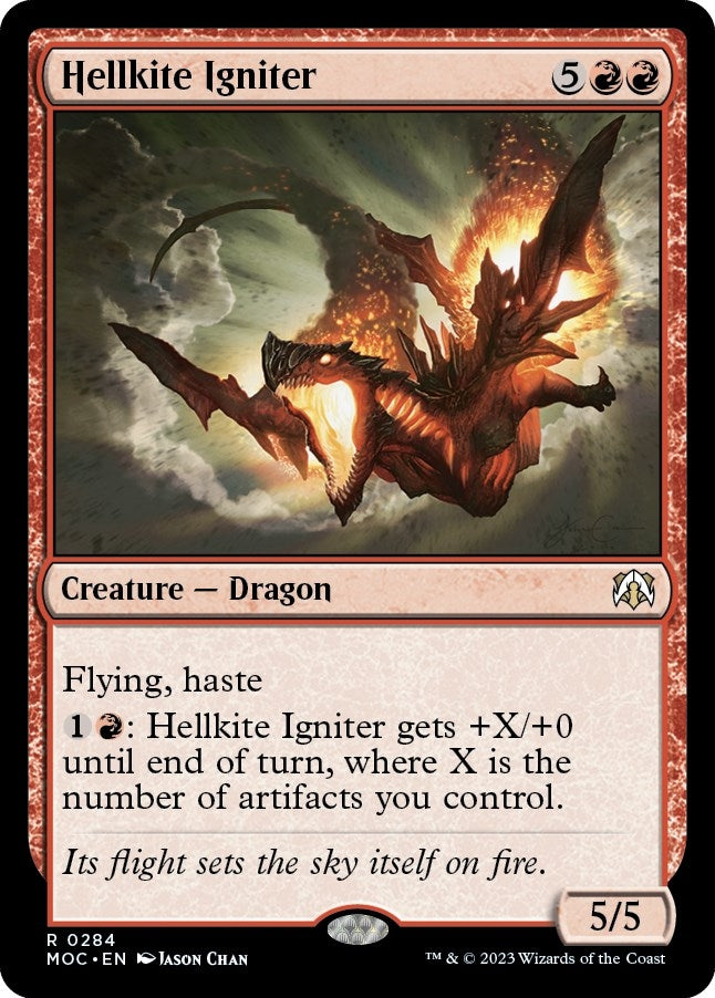 Image for Hellkite Igniter (284) - Magic: The Gathering