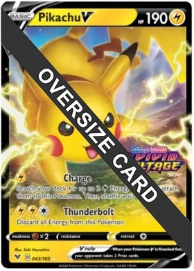 Image for Pikachu V - 043/185 (Vivid Voltage Stamped) (043/185) (PR) - Pokemon