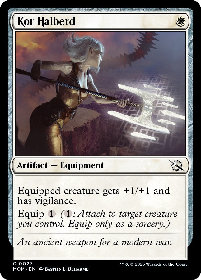 Image for Kor Halberd (27) - Magic: The Gathering