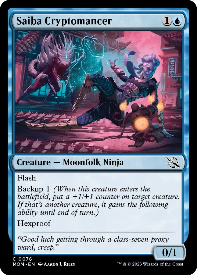 Image for Saiba Cryptomancer (76) - Magic: The Gathering