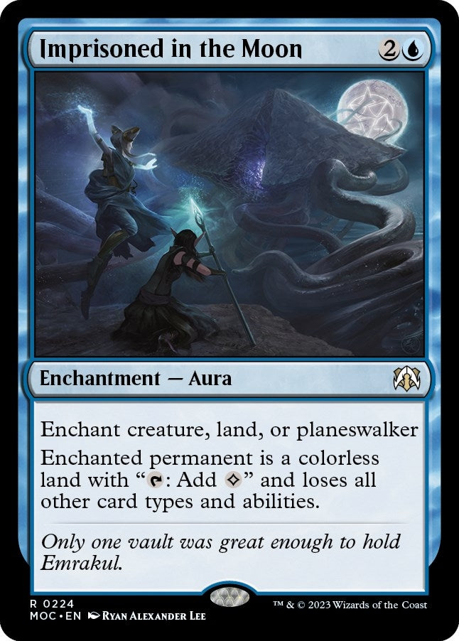 Image for Imprisoned in the Moon (224) - Magic: The Gathering