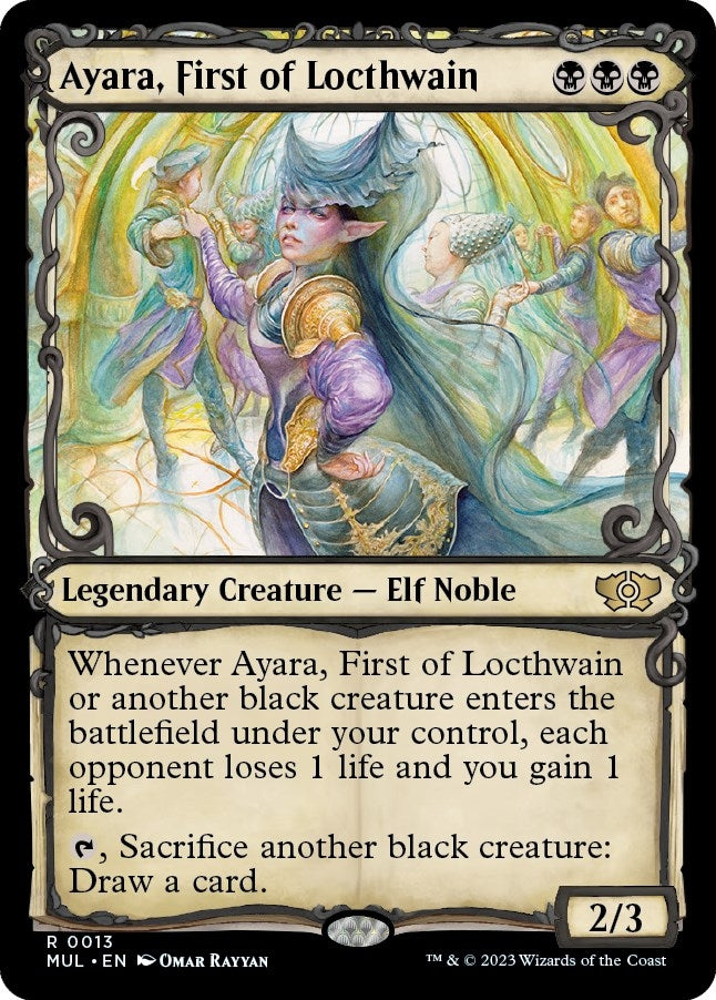 Image for Ayara, First of Locthwain (13) - Magic: The Gathering