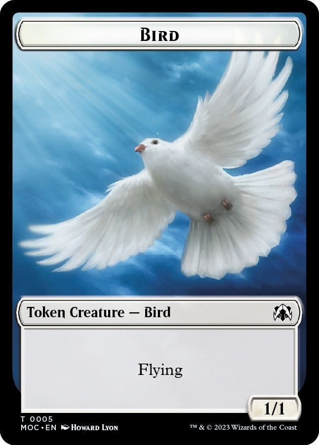 Image for Bird // Kobolds of Kher Keep Double-Sided Token (5 // 27) (MOC) - Magic: The Gathering