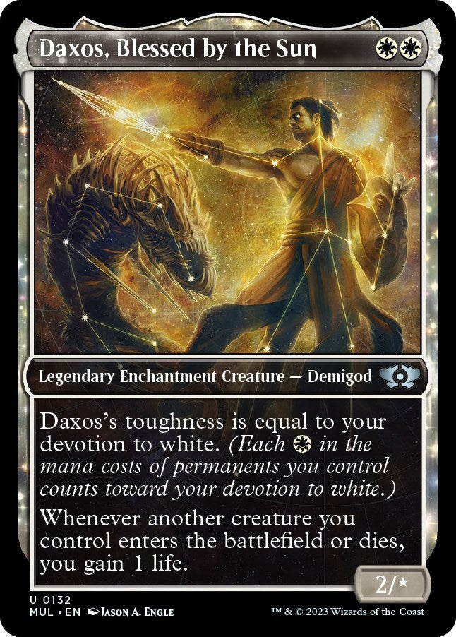 Image for Daxos, Blessed by the Sun (Halo Foil) (132) - Magic: The Gathering