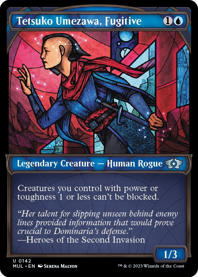 Image for Tetsuko Umezawa, Fugitive (Halo Foil) (142) - Magic: The Gathering