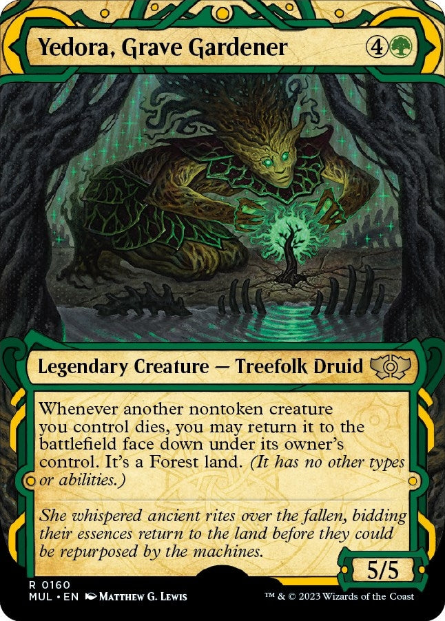 Image for Yedora, Grave Gardener (Halo Foil) (160) - Magic: The Gathering