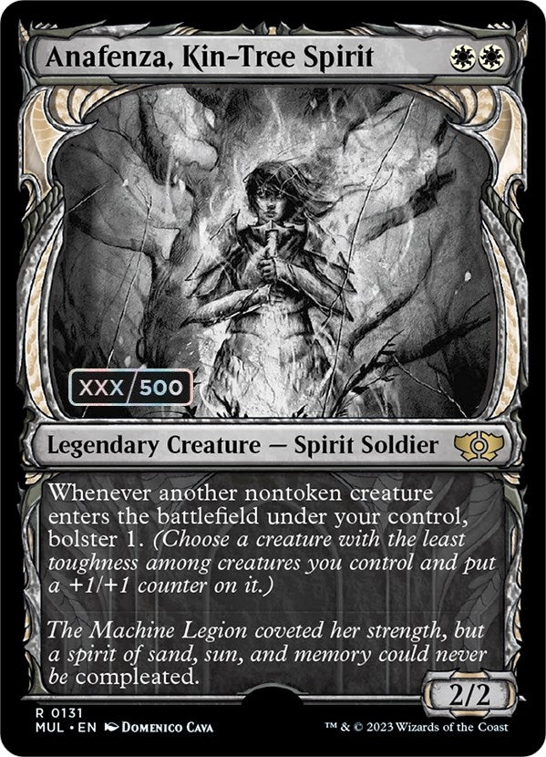 Image for Anafenza, Kin-Tree Spirit (Serial Numbered) (131) (MUL) - Magic: The Gathering