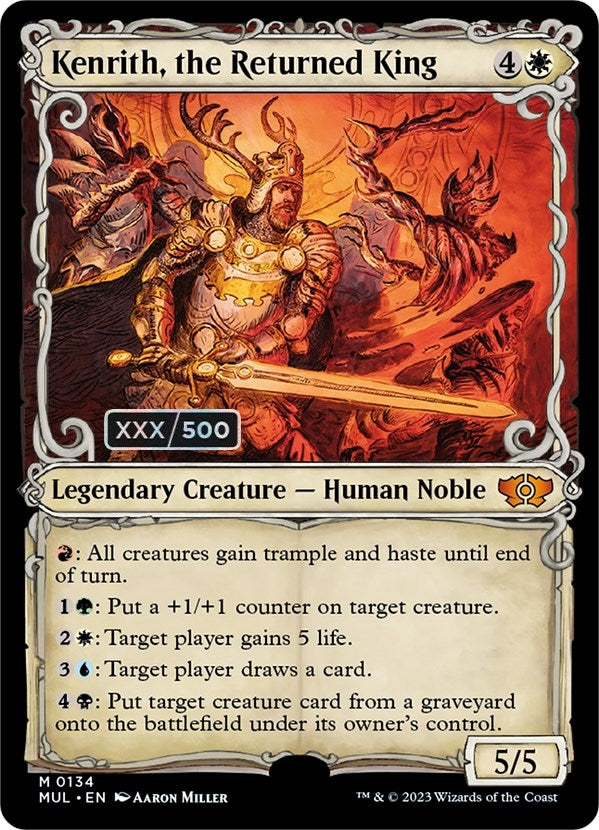Image for Kenrith, the Returned King (Serial Numbered) (134) - Magic: The Gathering